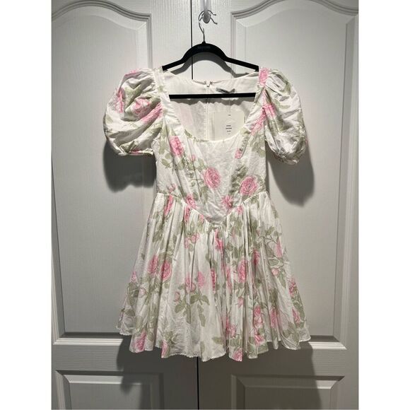 Maison Amory Zephyr Dress - Mr.Darcy Mini dress in floral print size S NWT$299 - Picture 2 of 6